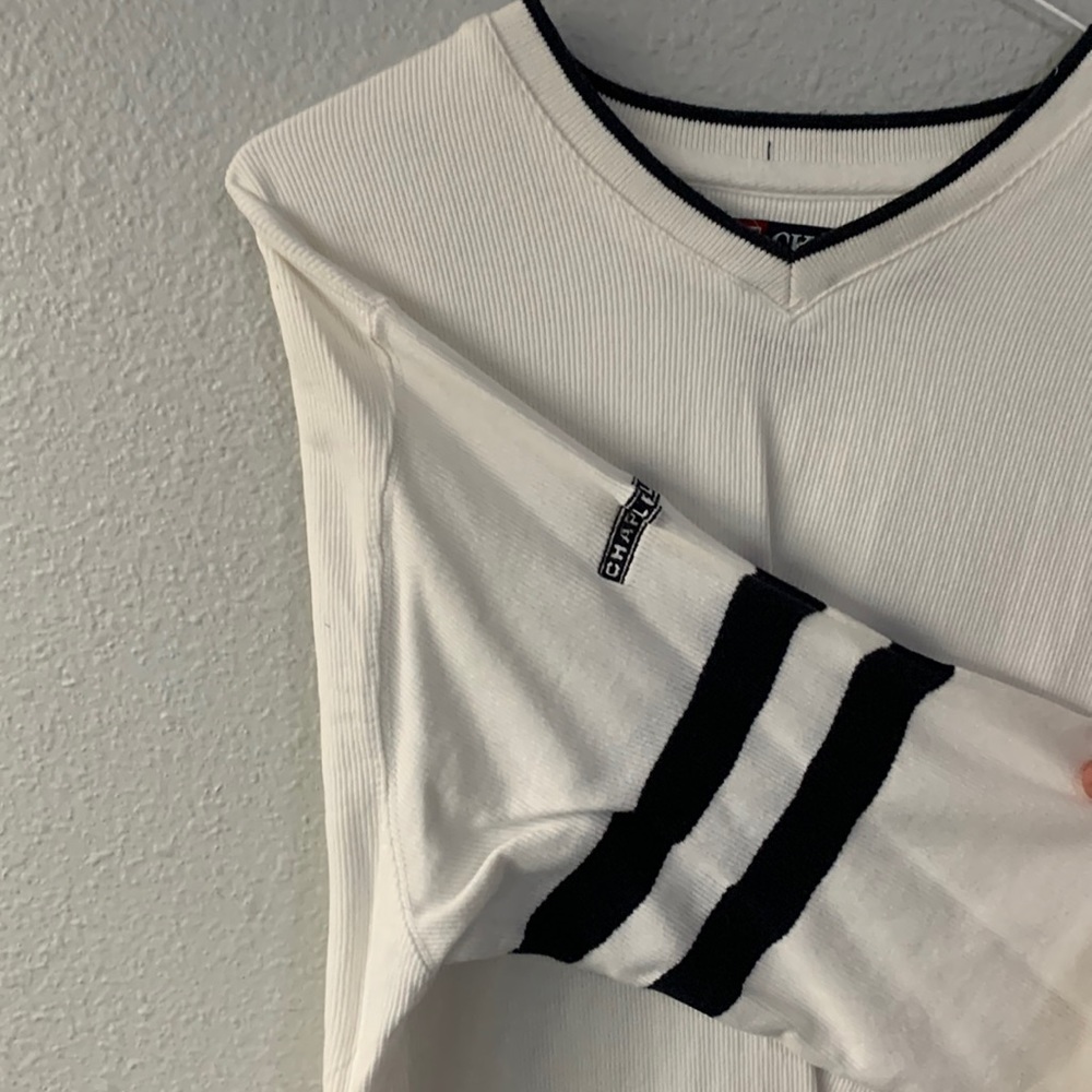 Chaps Ralph Lauren long sleeve v-neck sz S